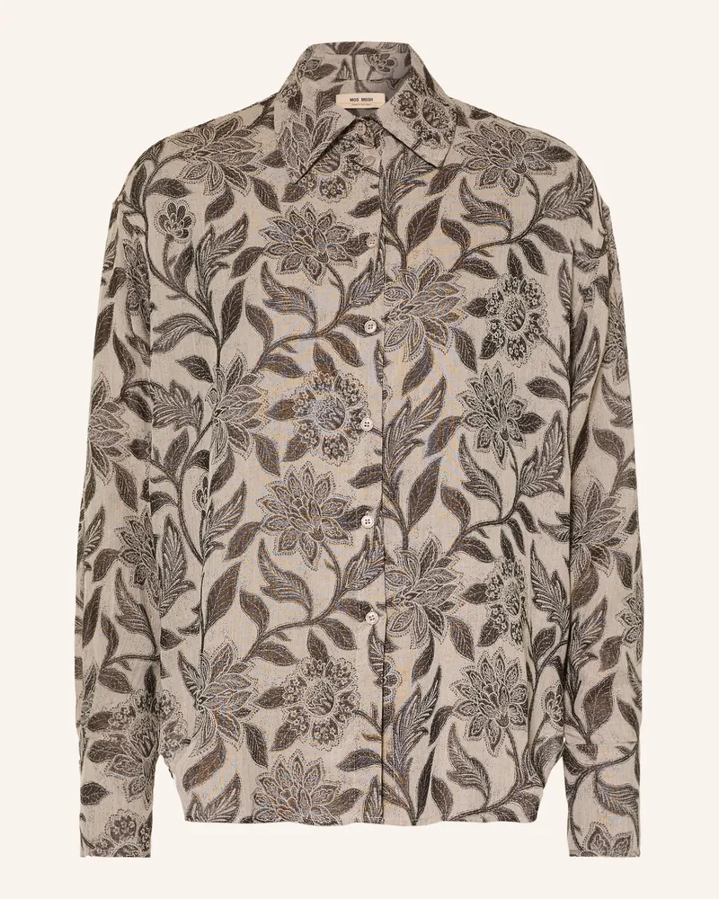 Mos Mosh Hemdbluse Mmbritze braun Taupe