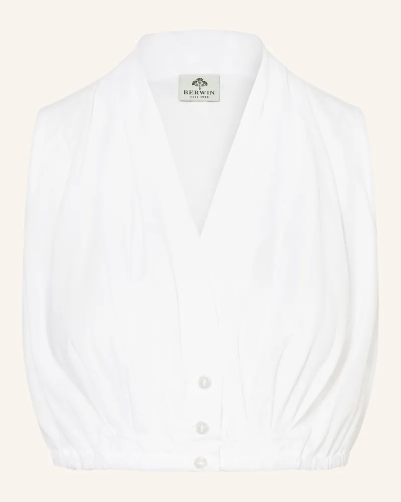 Berwin & Wolff Dirndlbluse Weiss