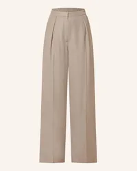 Calvin Klein Marlenehose mit Leinen Beige