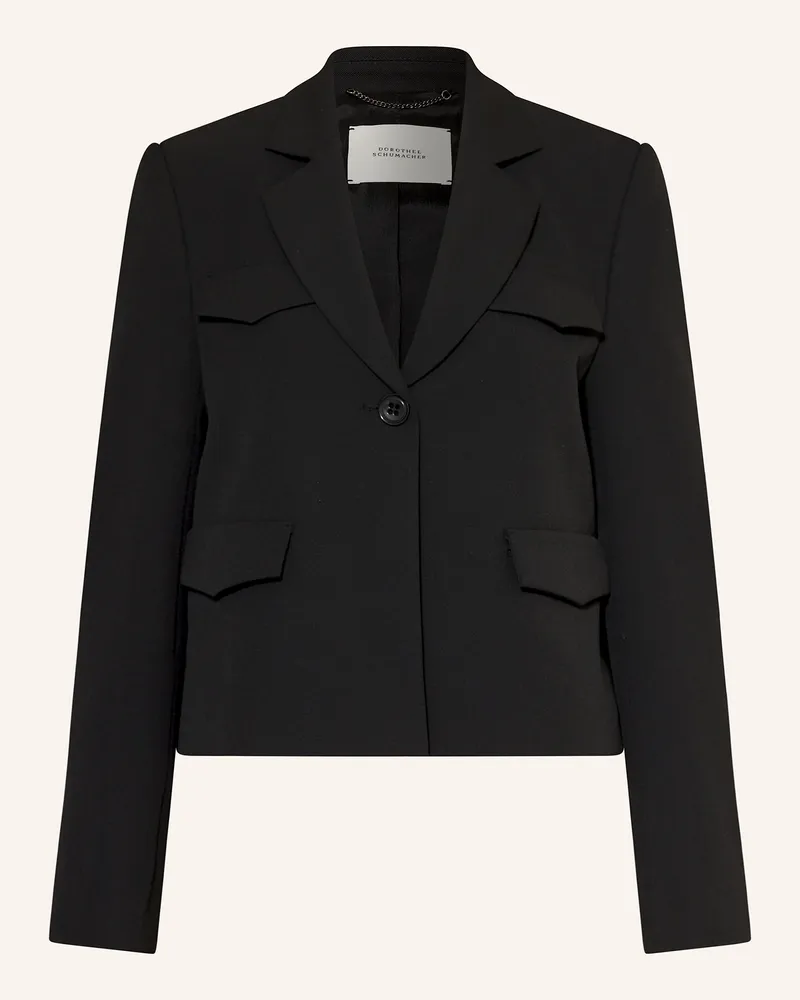 Dorothee Schumacher Blazer CASUAL ATTRACTION Schwarz