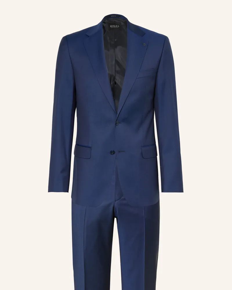 Digel Anzug Daren Modern Fit blau Blau