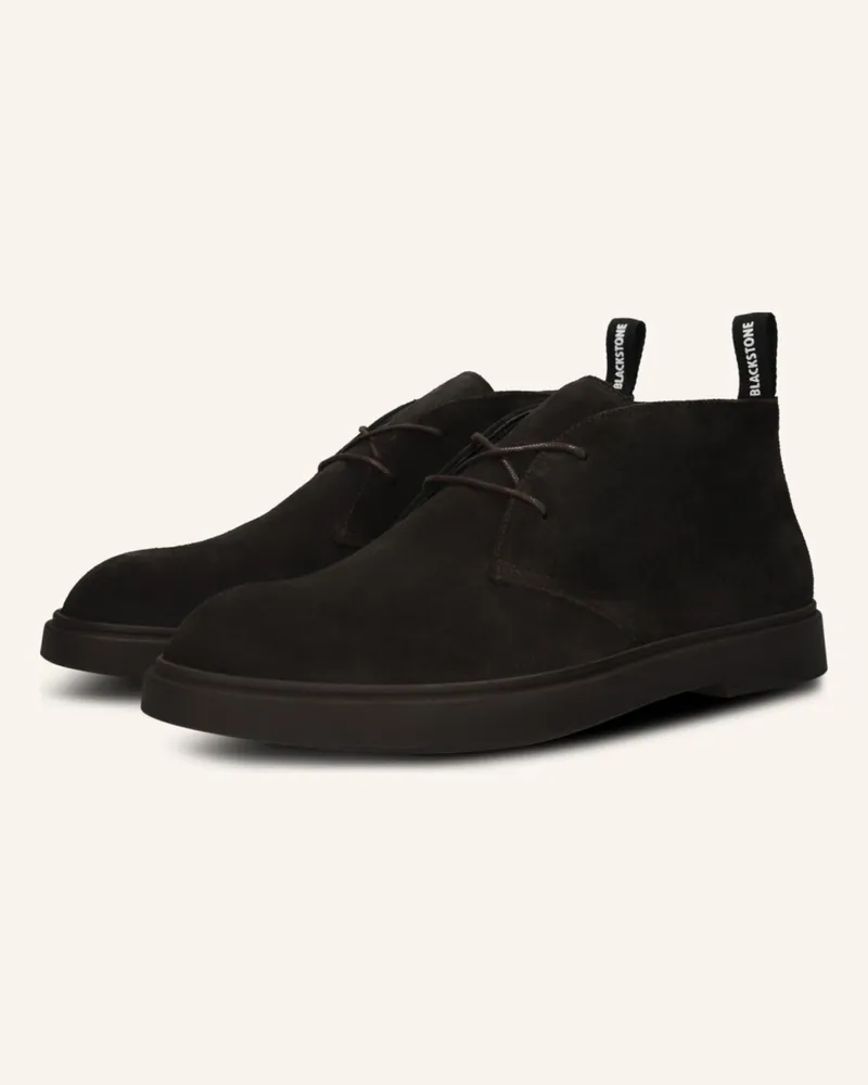 Blackstone Desert Boots braun Dunkelbraun