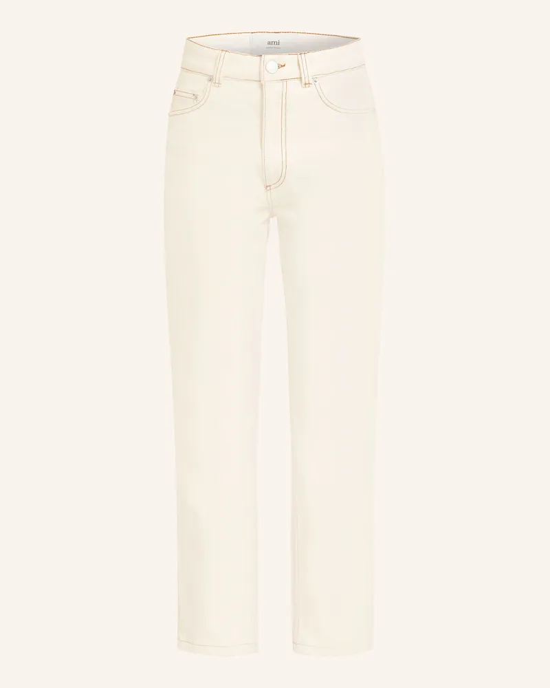 AMI Paris Straight Jeans beige 136