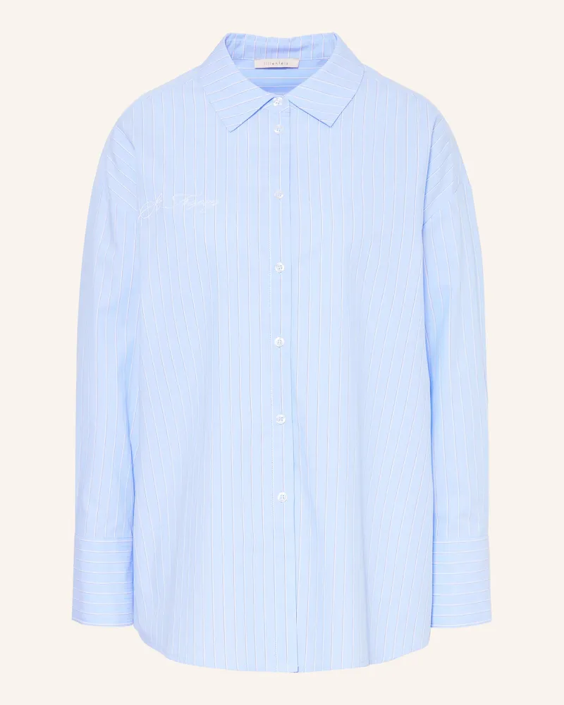 lilienfels Hemdbluse blau Hellblau