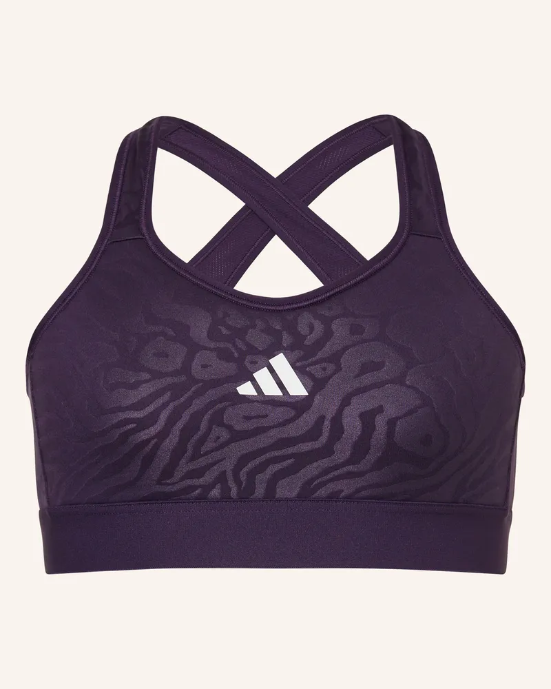 adidas Sport-BH ALL SPORTS mit Mesh Lila
