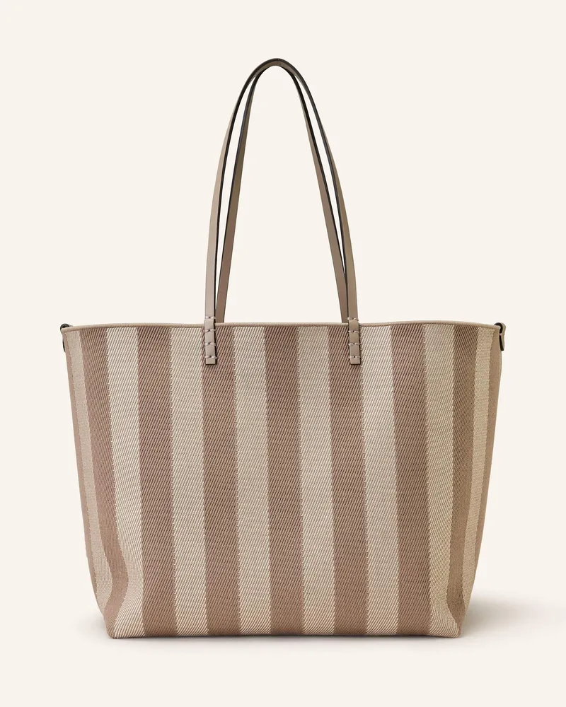 Fendi Shopper Roll Large Zum Wenden braun Beige