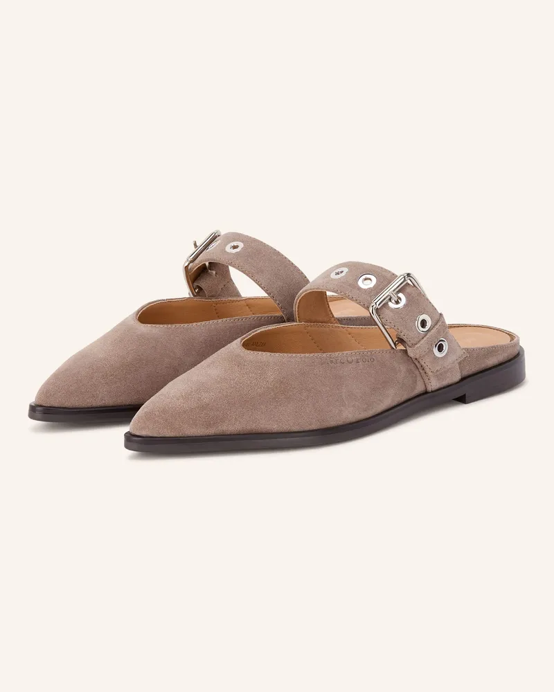 Marc O'Polo Mules beige Taupe