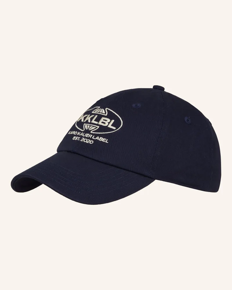 Karo Kauer Cap Dunkelblau