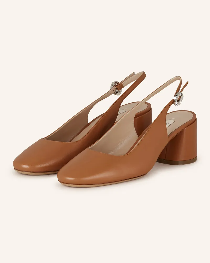Casadei Slingpumps CLEO Braun