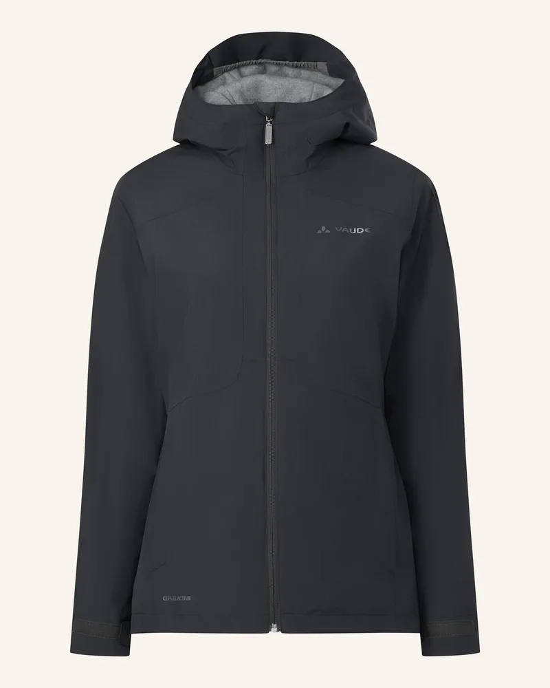 Vaude Outdoor-Jacke W Morkon Wool-Lined Jkt schwarz Schwarz