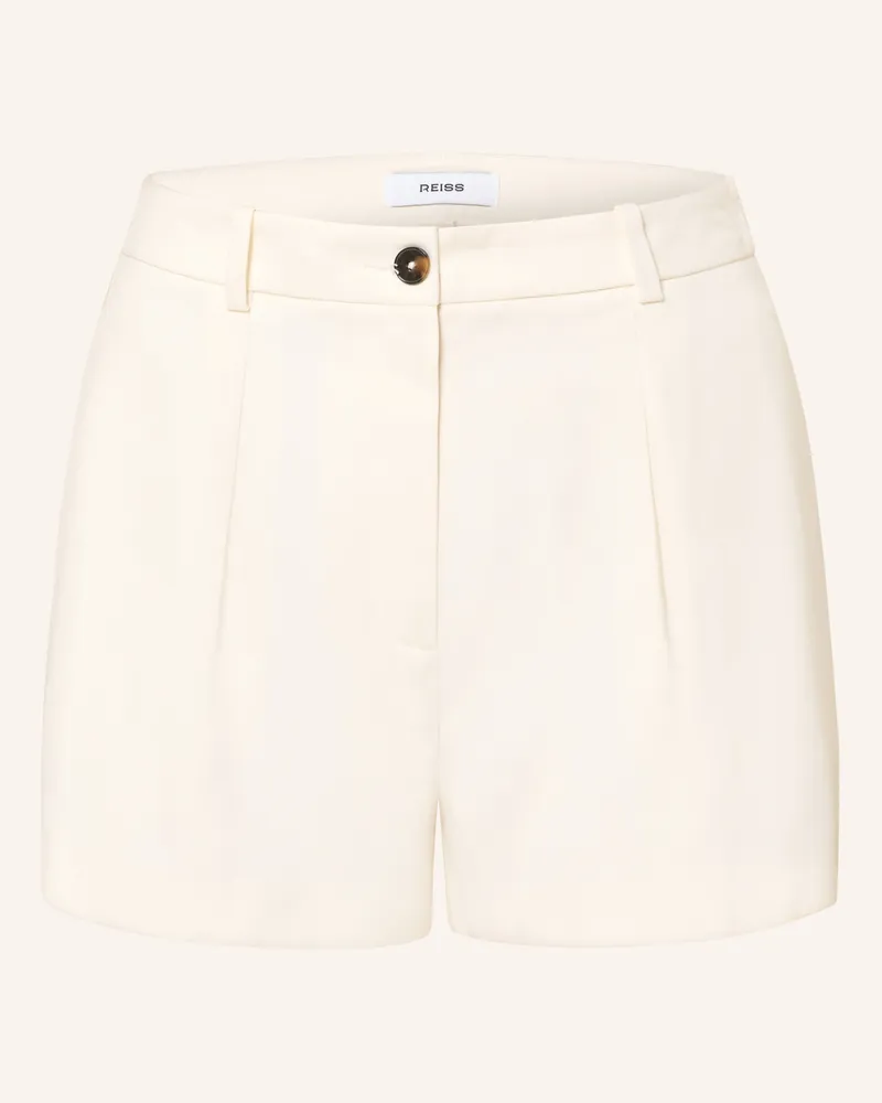 Reiss Shorts weiss Ecru