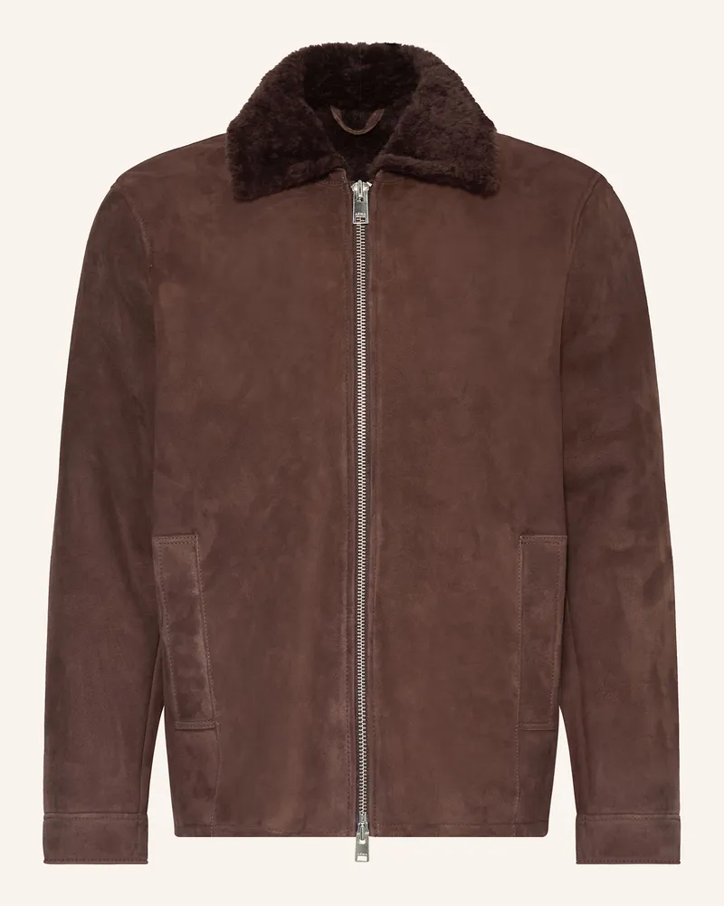 Arma Lederjacke HARA Dunkelbraun
