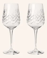 FREDERIK BAGGER 2er-Set Weingläser CRISPY MADAME TOPAZ Transparent