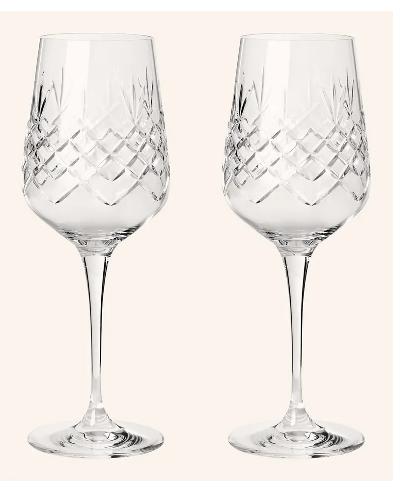 FREDERIK BAGGER 2er-Set Weingläser CRISPY MADAME TOPAZ Transparent