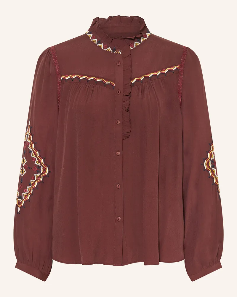ba&sh Bluse TATE Braun