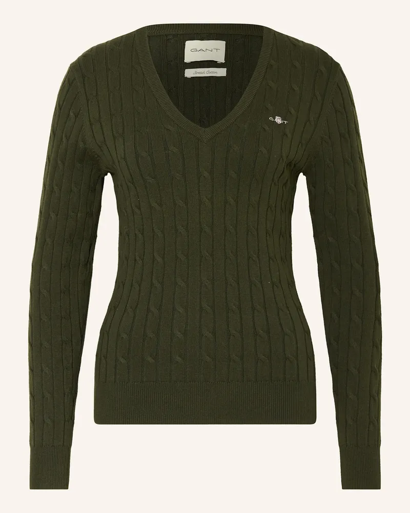 Gant Pullover Dunkelgrün