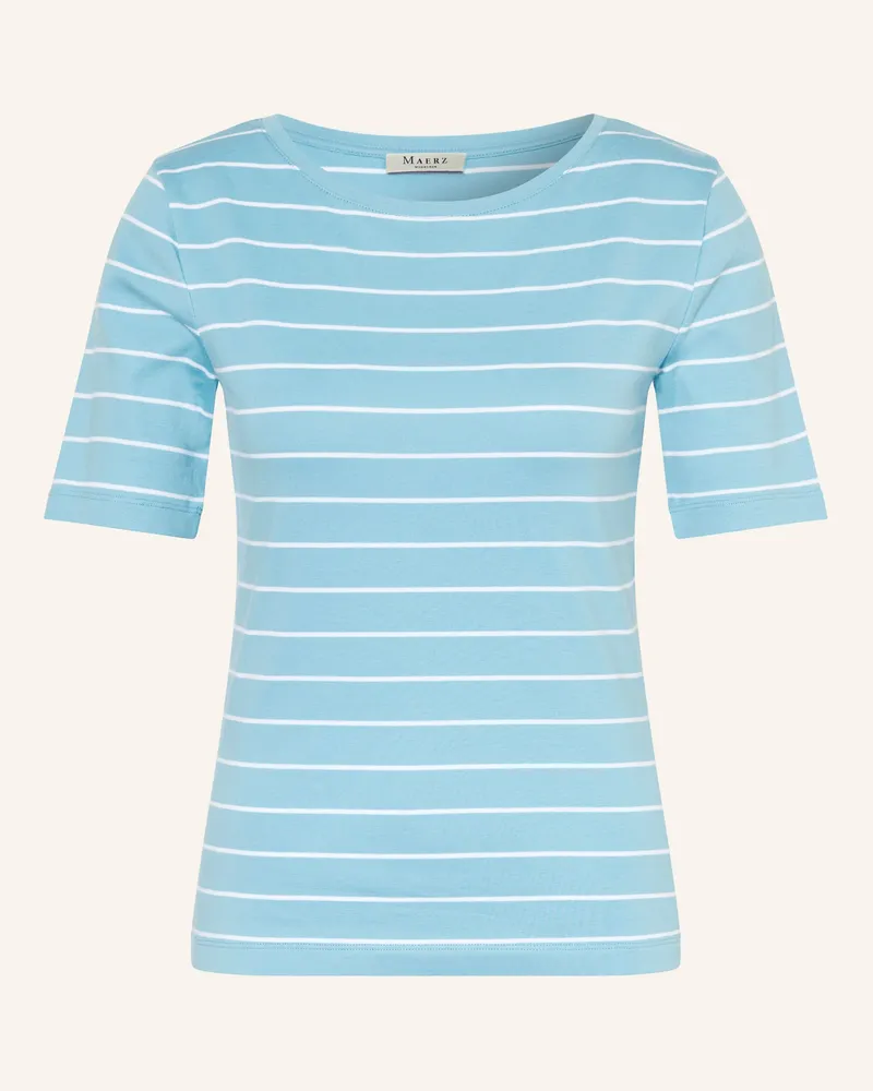Maerz T-Shirt blau Türkis