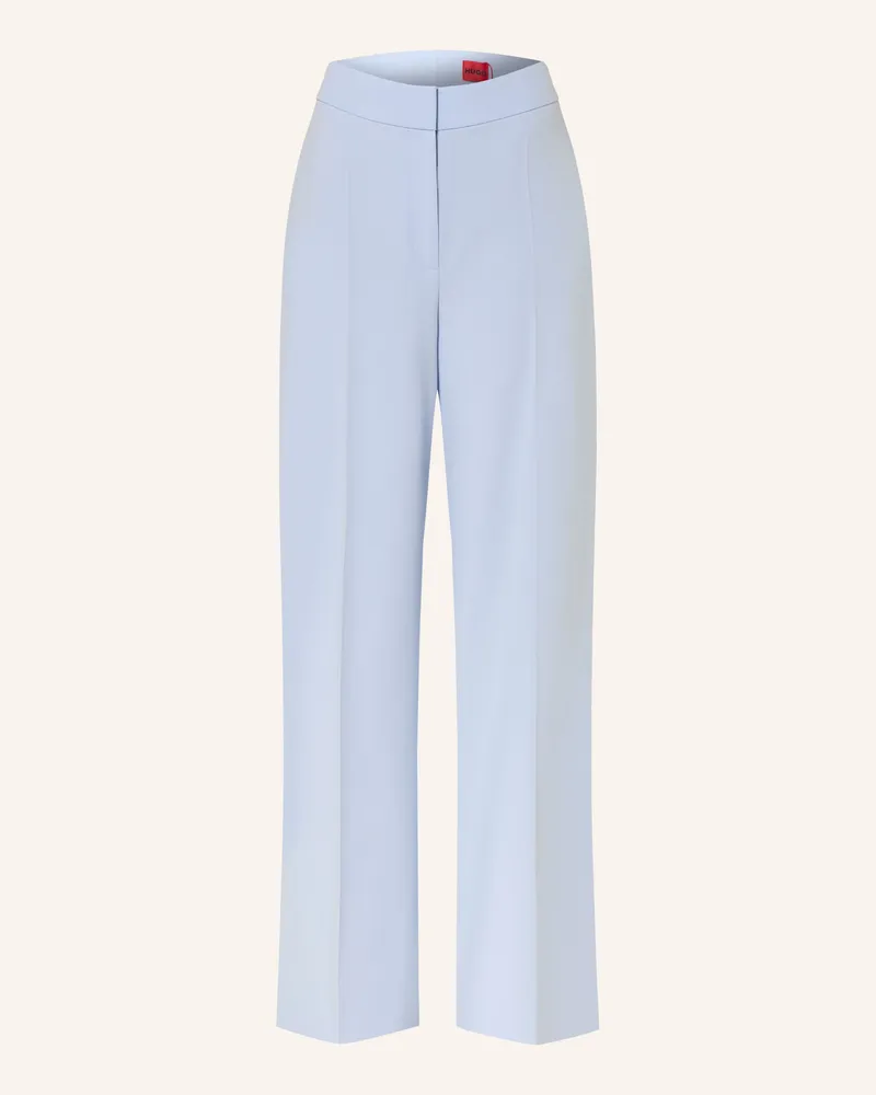 HUGO BOSS Marlenehose HUZILI Hellblau