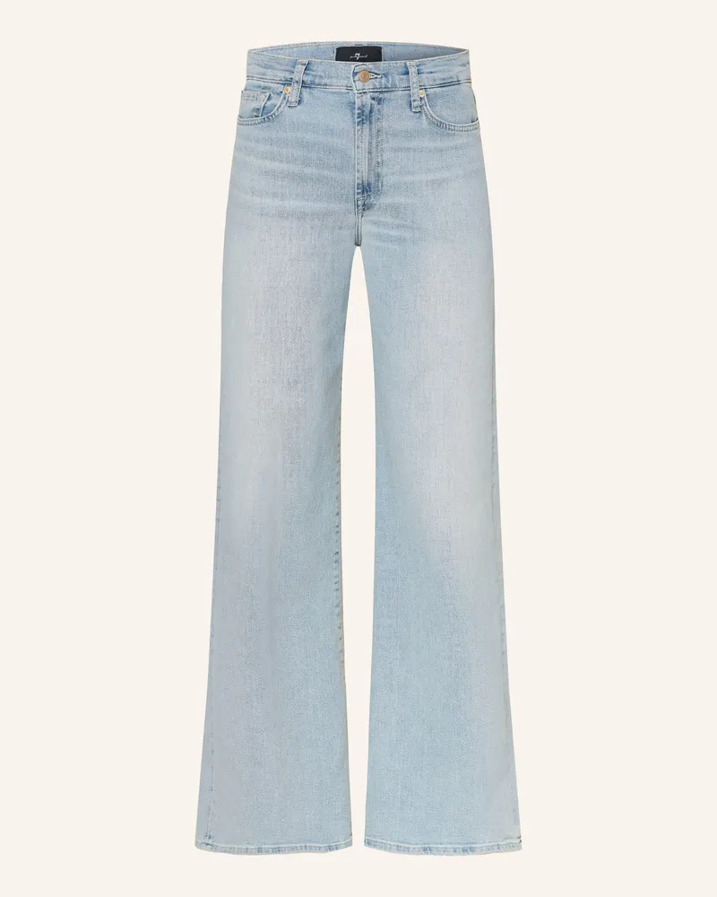 7 for all mankind Wide Leg Jeans Lotta blau 1zf