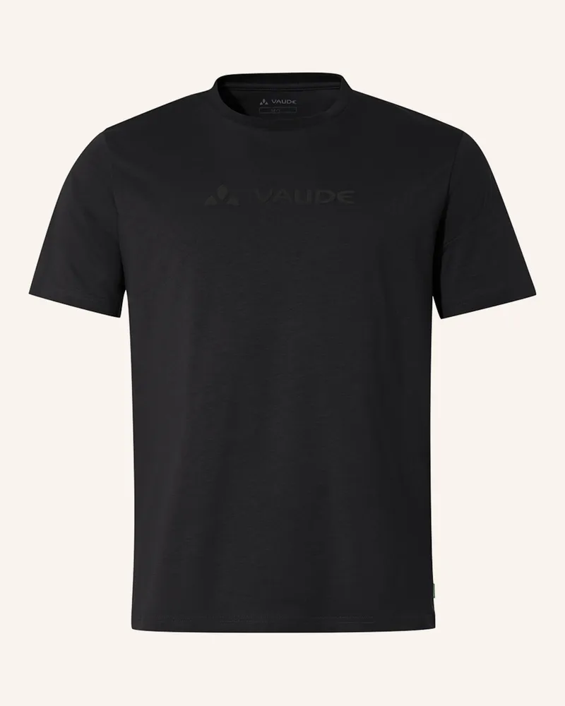 Vaude Funktionsshirt M LOGO T-SHIRT II Schwarz