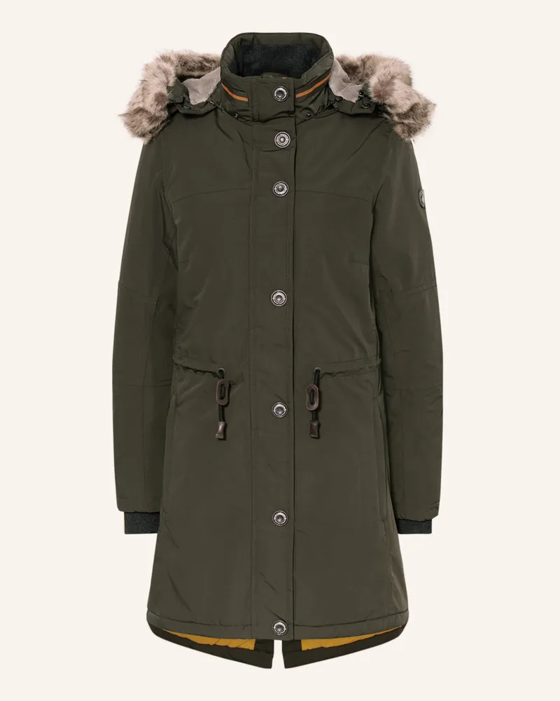 Wellensteyn Parka Wolkenlos gruen Oliv