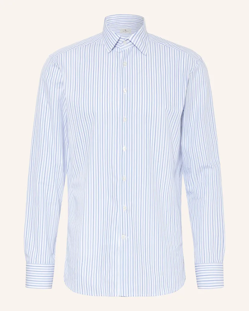 Etro Hemd Slim Fit blau Hellblau
