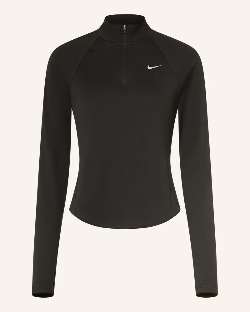 Nike Funktionsshirt Tempo schwarz Schwarz
