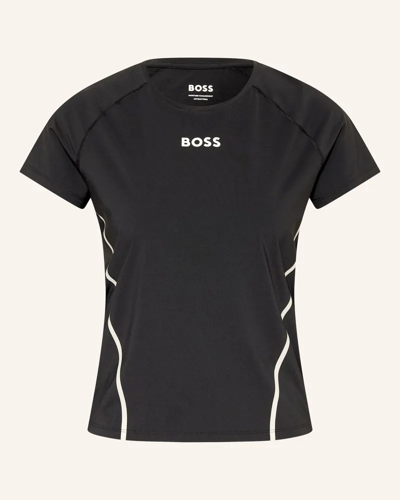 HUGO BOSS T-Shirt Elogofit schwarz Schwarz