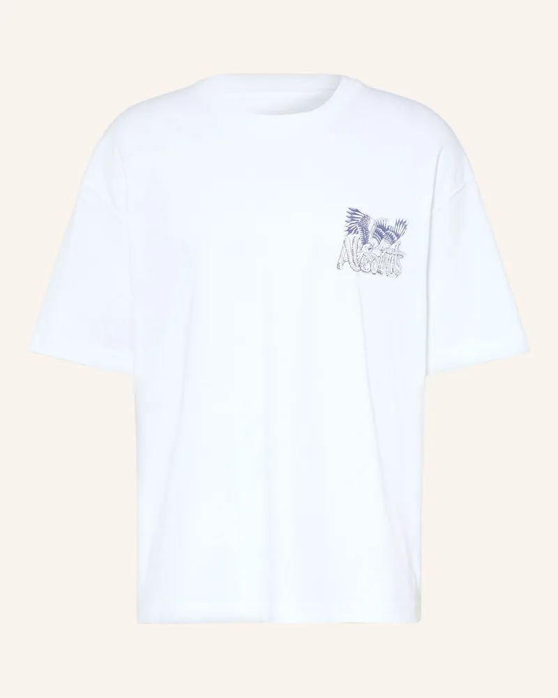 AllSaints T-Shirt Battles weiss Weiss