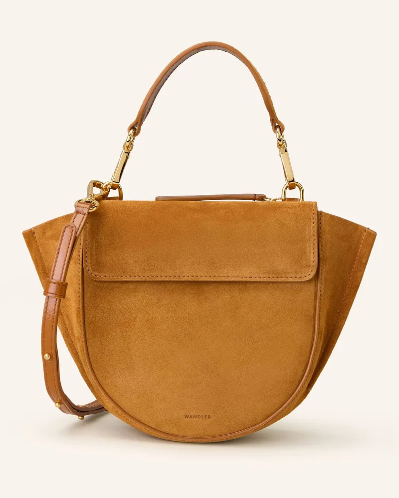 WANDLER Umhängetasche HORTENSIA MINI Cognac
