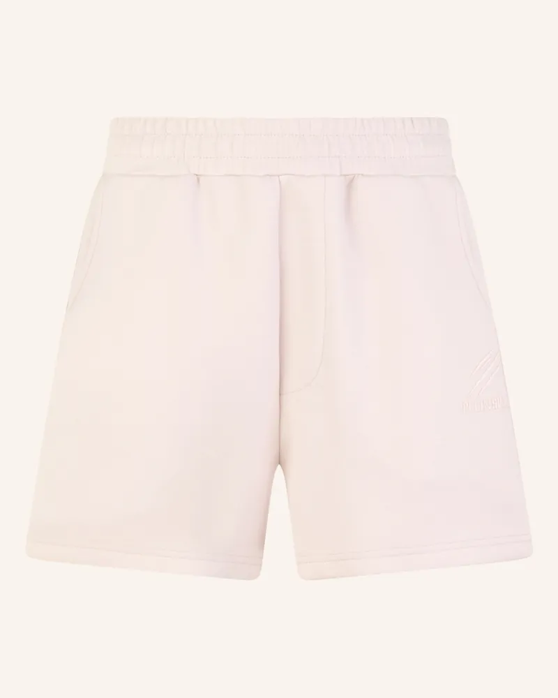 Philipp Plein Plein Sport Loose Fit Shorts Icon Scratch rosa Rosa