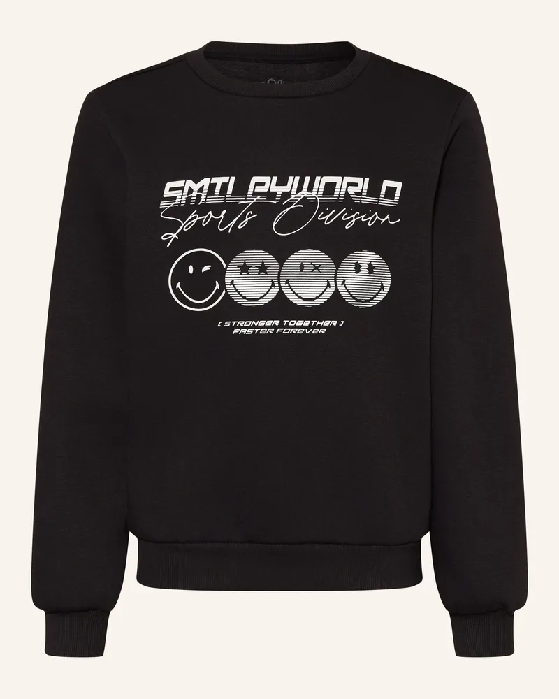 S.Oliver Sweatshirt schwarz Schwarz