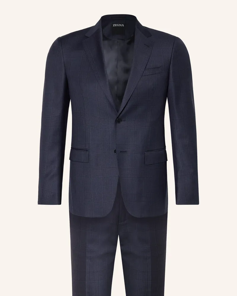 Ermenegildo Zegna Anzug Tailored Fit Dunkelblau