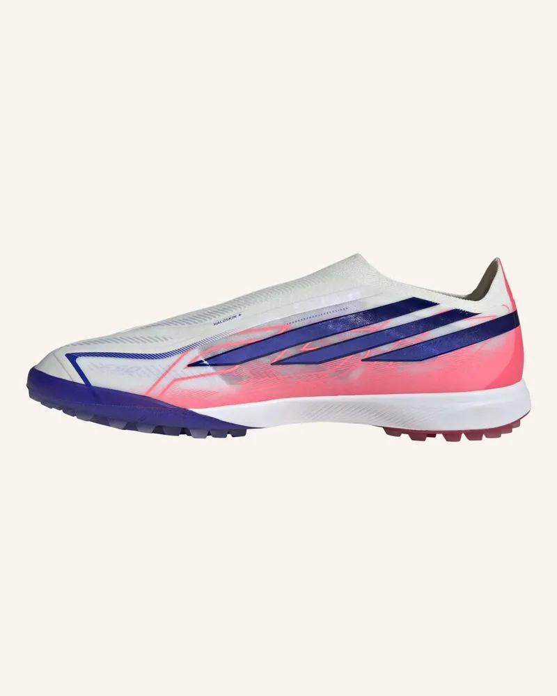adidas f50 Hyperfast Pro Fussballschuh, Hybridrasen, Ohne Schnürsenkel weiss Weiss