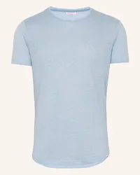 Orlebar Brown T-Shirt OB-T LINEN Blau