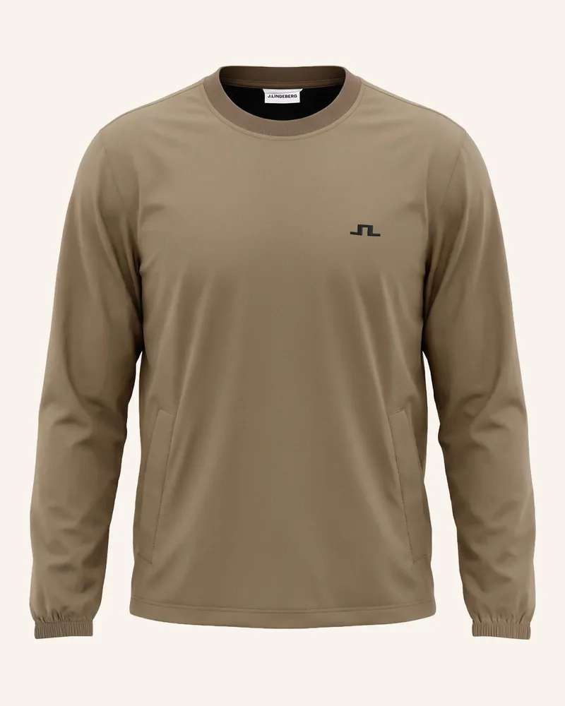 J.Lindeberg Overshirt braun Beige