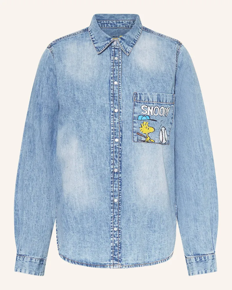 Princess goes Hollywood Jeansbluse PEANUTS Blau