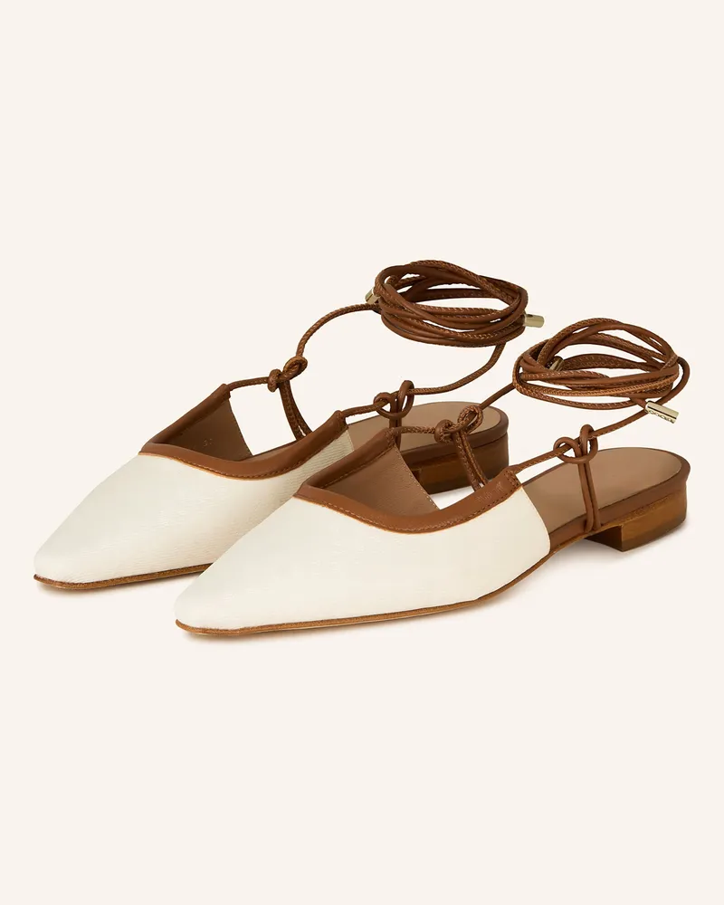 HUGO BOSS Slingballerinas CHARLIZE Creme