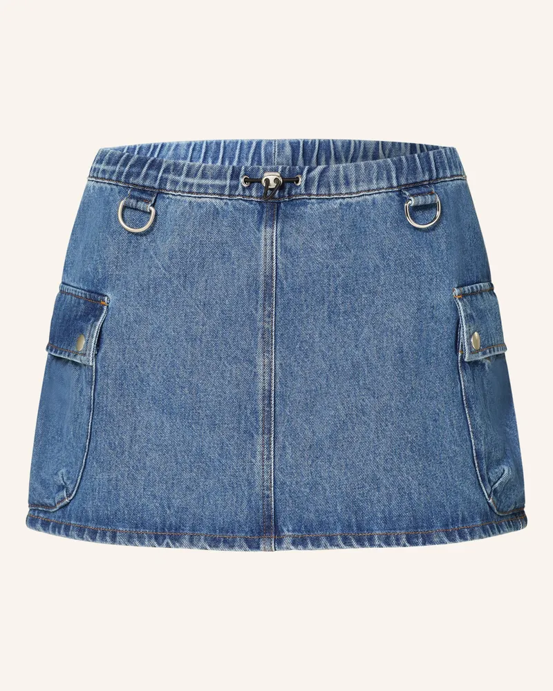 COPERNI Cargo-Jeansrock Blau