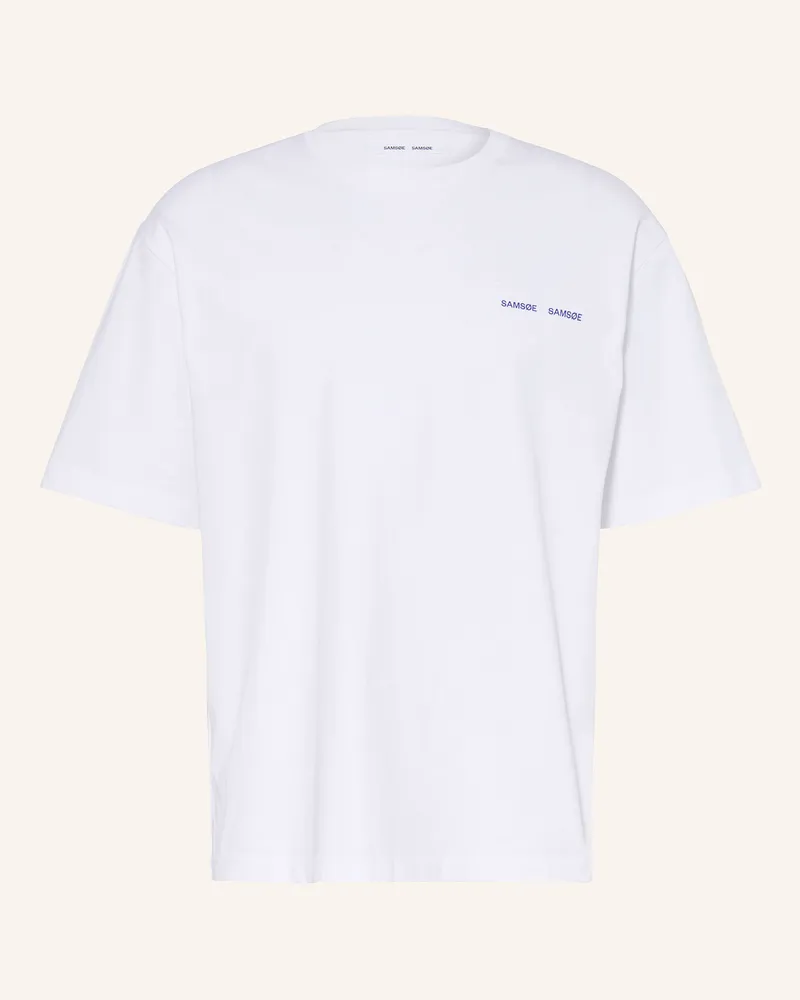 Samsøe & Samsøe T-Shirt Saflorian weiss Weiss
