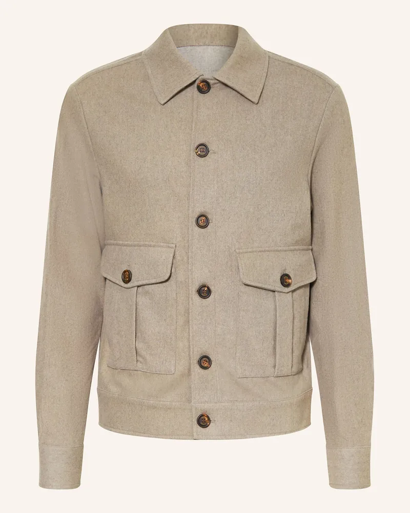 Eleventy Overjacket braun Braun
