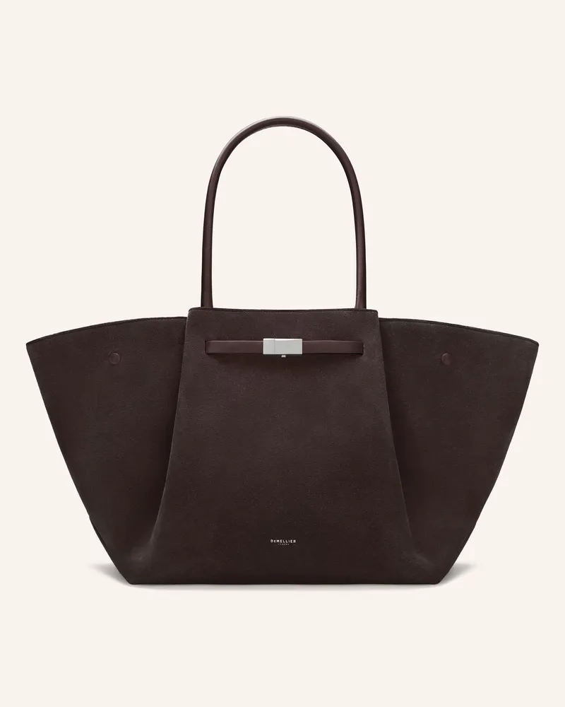 DeMELLIER Shopper The New York Large rot Dunkelrot