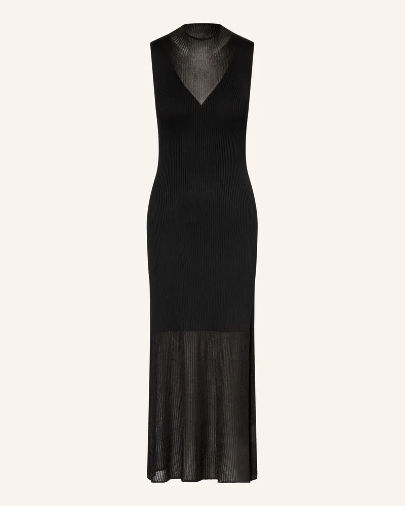 HUGO BOSS Strickkleid Slyanny schwarz Schwarz
