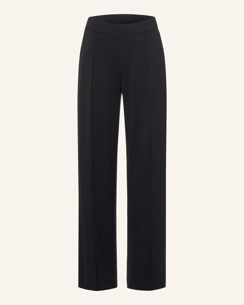 OPUS Marlenehose Melane schwarz Schwarz