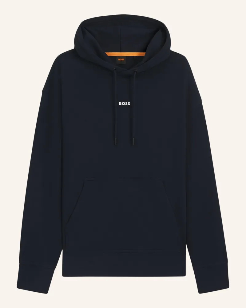 HUGO BOSS Hoodie WESMALLHOOD Dunkelblau