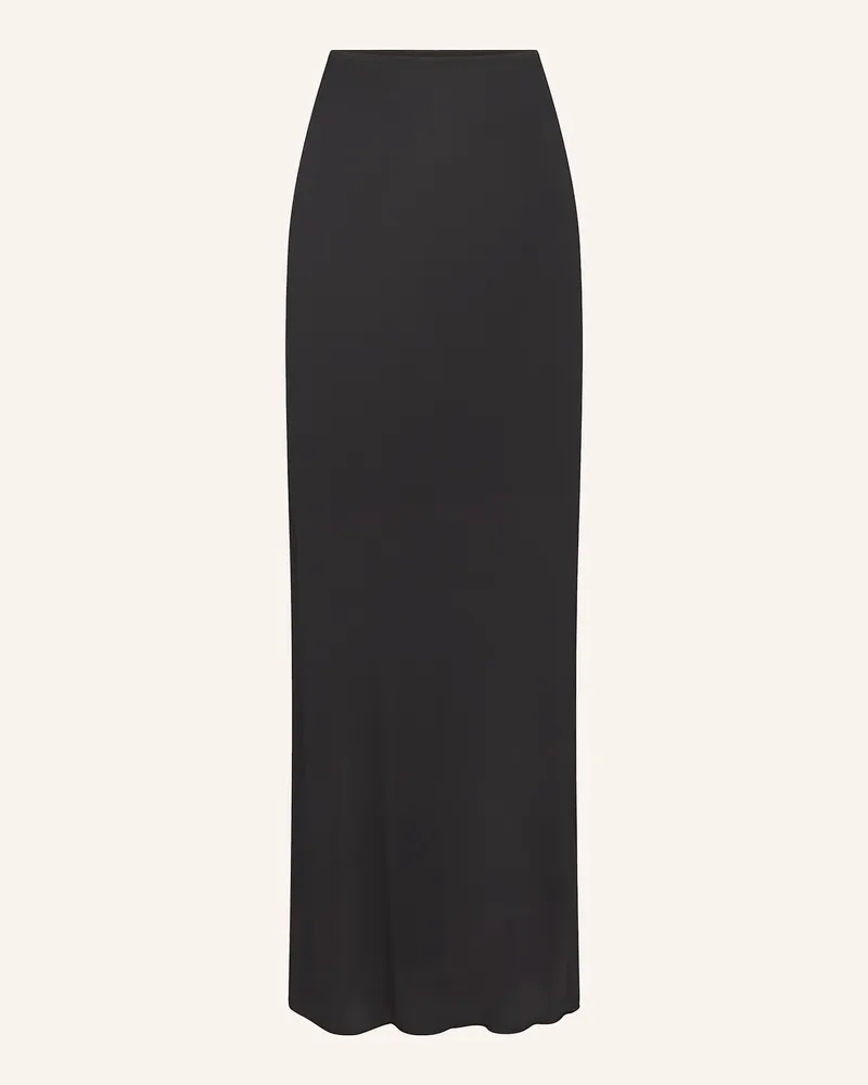 SKIMS Lounge-Rock Sheer Modal schwarz Onyx