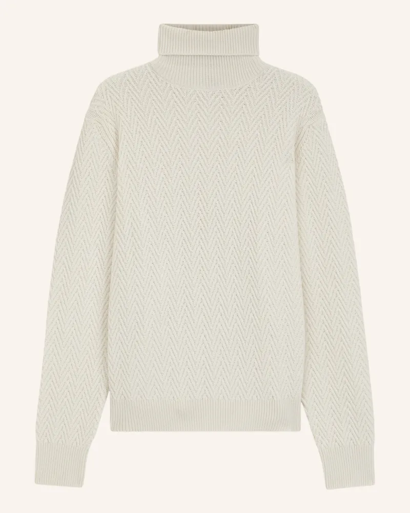 HUGO BOSS Pullover H-HATILO Regular Fit Weiss