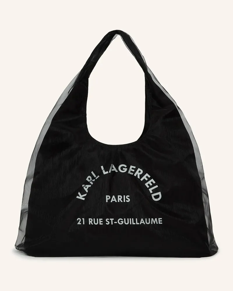Karl Lagerfeld Shopper schwarz Schwarz