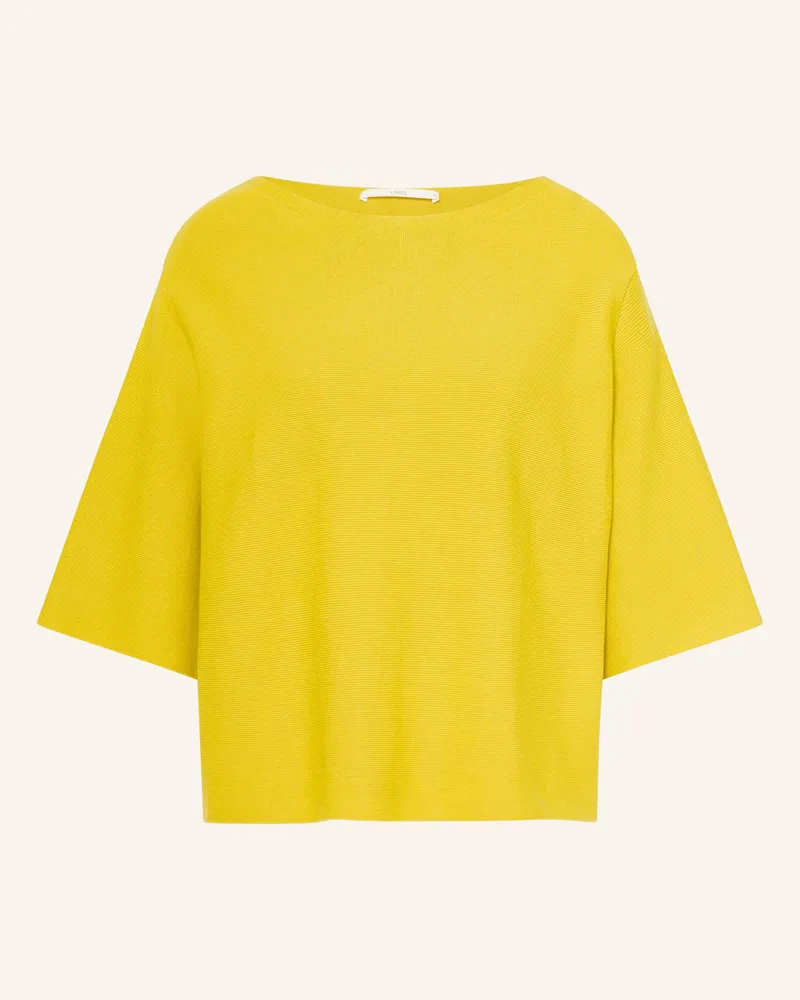 Lanius Pullover Mit 3/4-Arm gruen Gelb