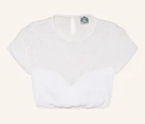 Dirndlbluse Dorle Aus Spitze weiss